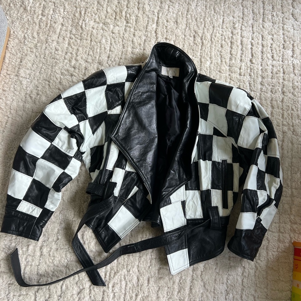 Cache Leather Jacket